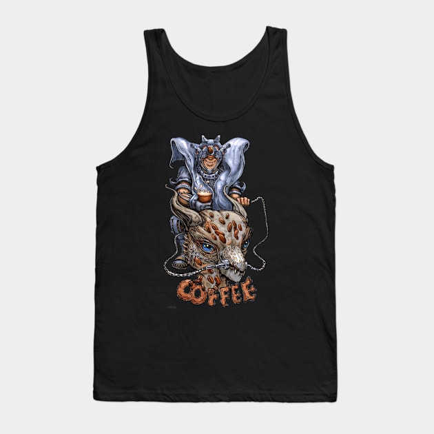 Colonel Coffee Tank Top by Lefrog